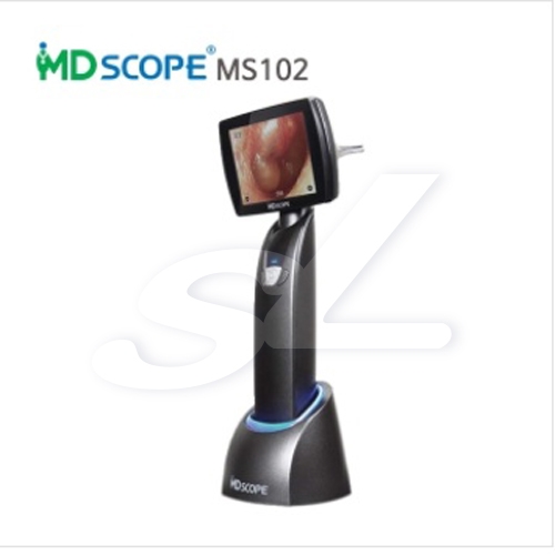 [APPLE BMI] MDSCOPE 비디오 검이경 MS102(캡처저장기능,충전타입) /병원용품/의료용품/후레쉬/검진용품/검진기/검이경/검안경/진찰용품-CU메디칼
