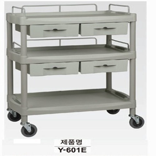 [열린세상] 다용도카트 (Service Room Appliances Cart)Y-601E/운반카트/드레싱카트/다용도카트/다용도카-CU메디칼