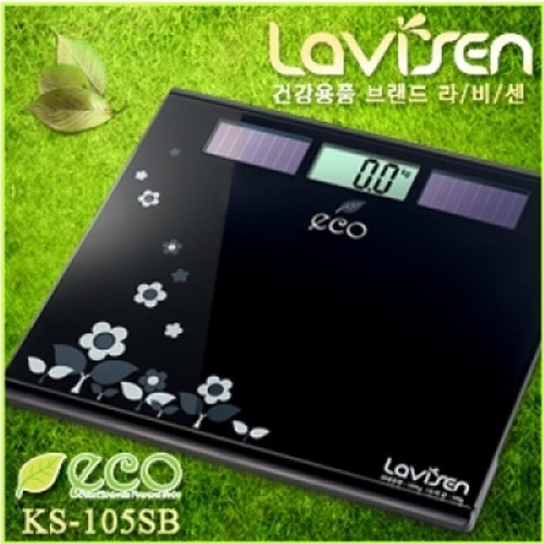 [라비센]에코 쏠라 디지털 체중계 KS-105SB-CU메디칼