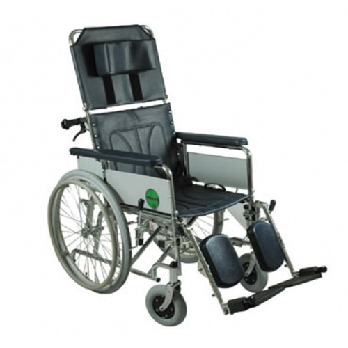 [대세]스틸침대형 휠체어 P1003 가정용휠체어/일반휠체어/환자용휠체어/휠체어/침대형/침대형휠체어-CU메디칼