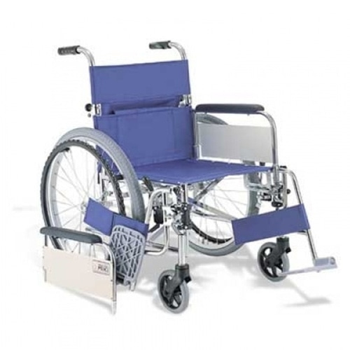 [미키]MS-7N 꺾기형 스틸 휠체어/등받이 접힘기능-CU메디칼