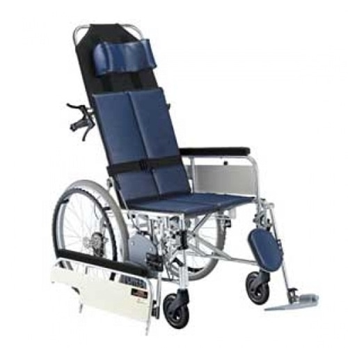 [미키]HAL-48(22D) 침대형(드럼브레이크형) 알루미늄 휠체어 가정용휠체어/일반휠체어/환자용휠체어/휠체어/침대형/침대형휠체어-CU메디칼