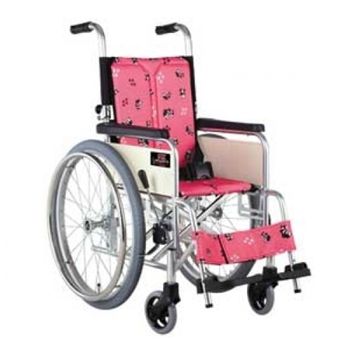 [미키]Jr-2(20) 아동형(뒷바퀴분리형) 알루미늄 휠체어 알루미늄 휠체어/알루미늄/알루미늄용/알루미늄형/알루미늄형 휠체어/알루미늄용 휠체어/아동형/아동형휠체어-CU메디칼