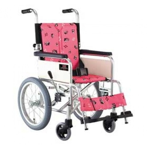 [미키]Jr-2(16) 아동형(개호형) 알루미늄 휠체어 알루미늄 휠체어/알루미늄/알루미늄용/알루미늄형/알루미늄형 휠체어/알루미늄용 휠체어/아동형/아동형휠체어-CU메디칼