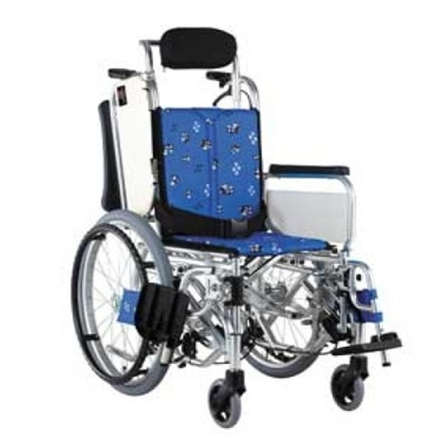 [미키]Jr TILT-7(20) 아동형(뒷바퀴분리형) 알루미늄 휠체어 알루미늄 휠체어/알루미늄/알루미늄용/알루미늄형/알루미늄형 휠체어/알루미늄용 휠체어/아동형/아동형휠체어-CU메디칼