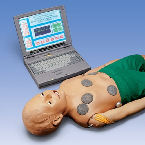 [3B] Child Interactive PALS Manikin with Laptop(W45143)/신생아간호실습모형/인체모형/인체해부도/인체해부모형/인체해부도/인체해부모형/인체모형/-CU메디칼