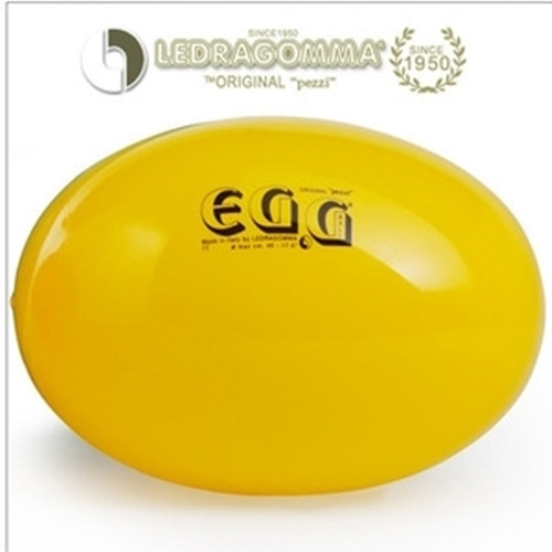 [이태리]에그볼 45/L65 노랑 [펌프] /짐볼/이태리 레드라곰마 짐네스틱 eggball/계란짐볼/에그짐볼-CU메디칼