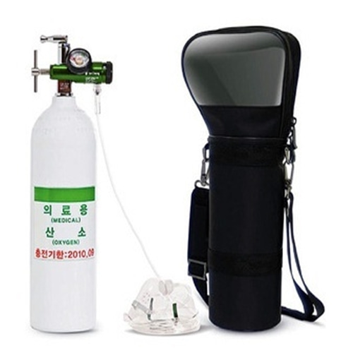 [산청]휴대용 산소호흡기 SCA900 (2.3리터)-CU메디칼