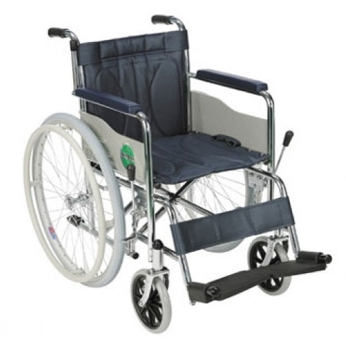 [대세]스틸병원형 휠체어 P1001-2-CU메디칼