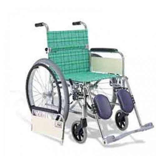 [미키]MS-8A 거상형 스틸 휠체어/등받이 접힘기능 휠체어/환자용/거상형휠체어/거상휠체어/스틸형/스틸휠체어-CU메디칼